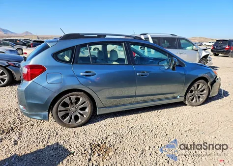 2012 Subaru Impreza Sport Limited z USA, uszkodzony, nr VIN JF1GPAS67CH204002